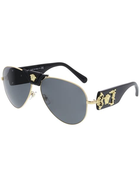 men versace aviator sunglasses